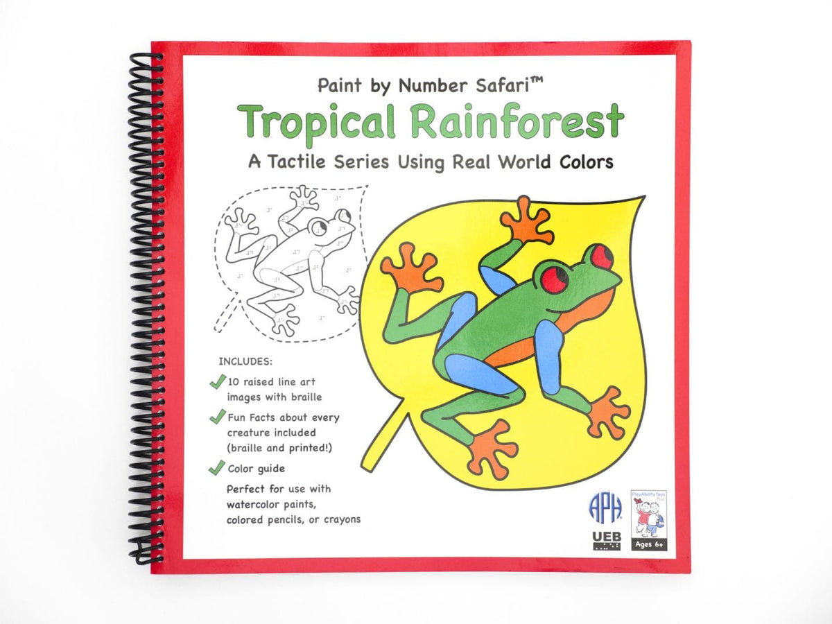 Paint by Number Safari - Tropical Rainforest