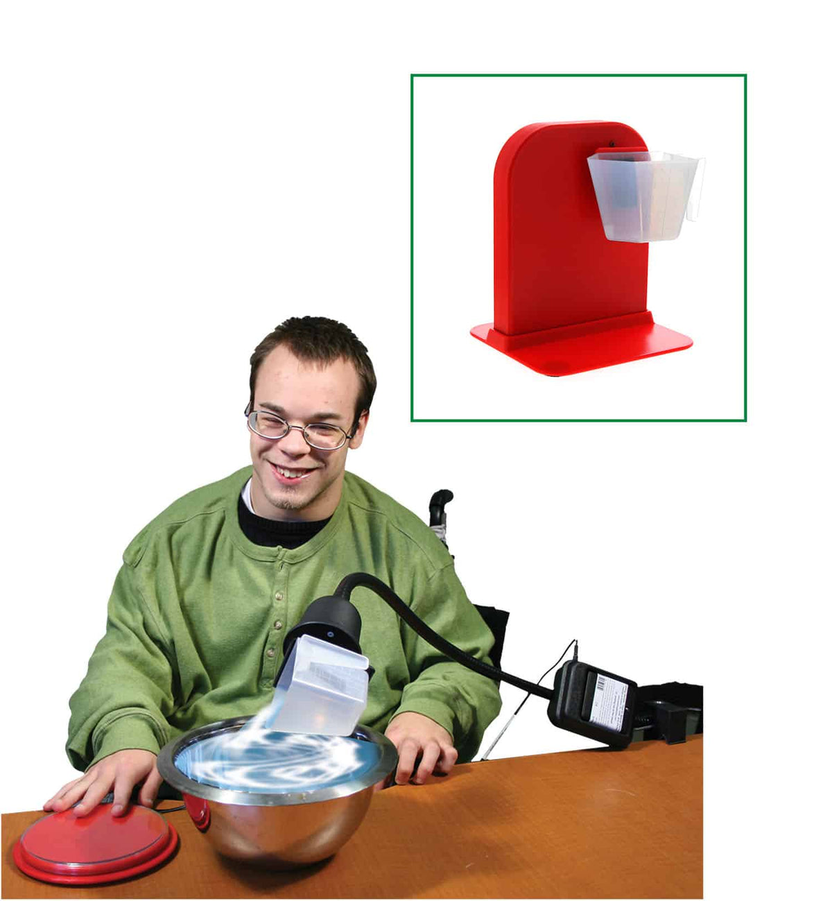 Pouring Cup on Stand and Flex Mount family