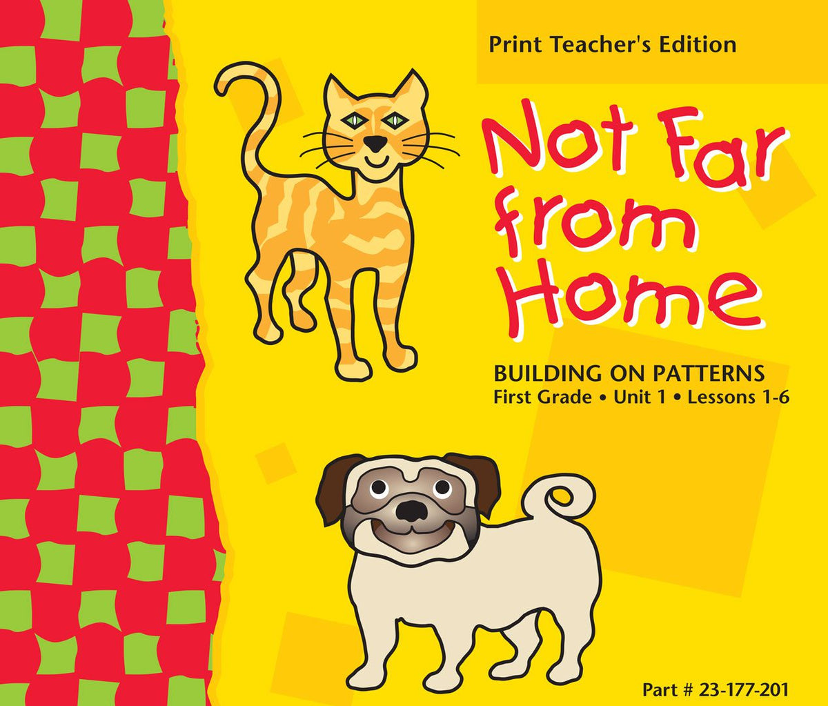 Building on Patterns: Primary Braille Literacy Program: First Grade: Unit 1 Teacher's Edition, With Reference Volume, Print