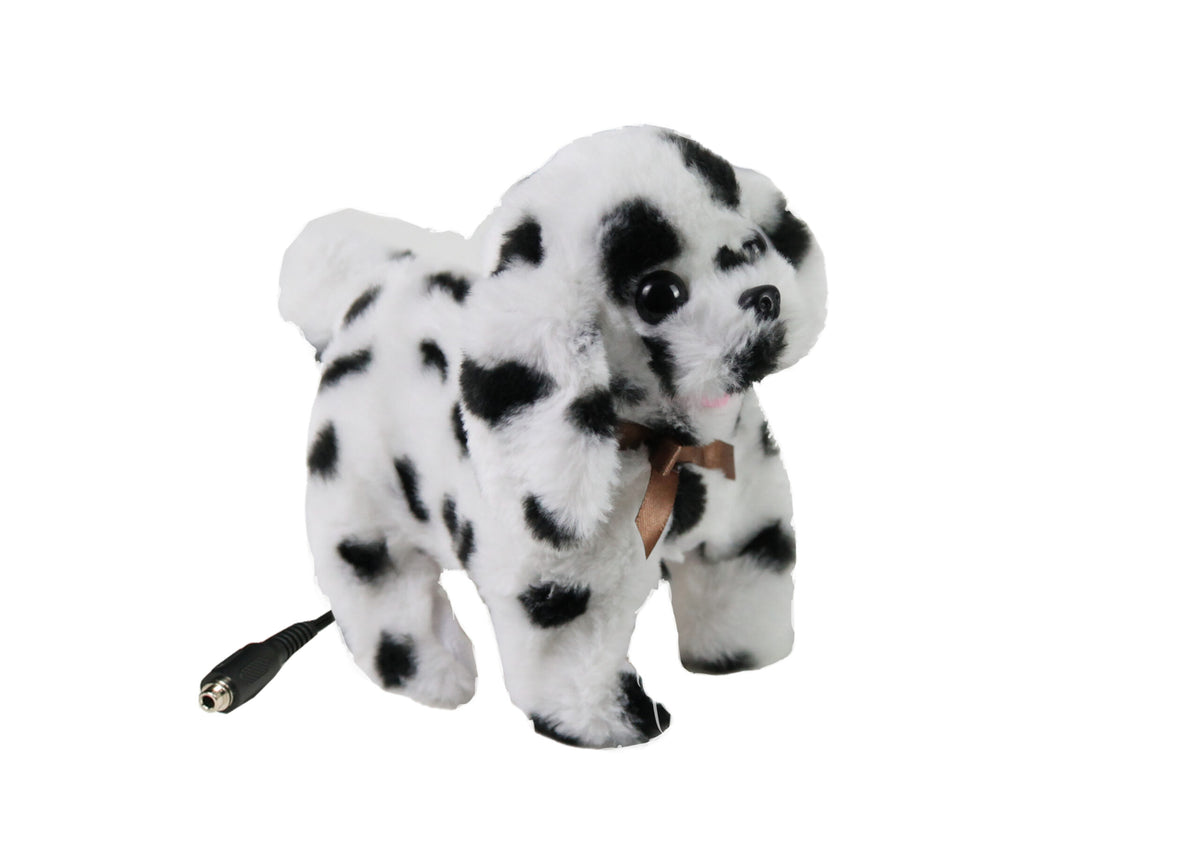 Dalmatian switch adapted plush toy