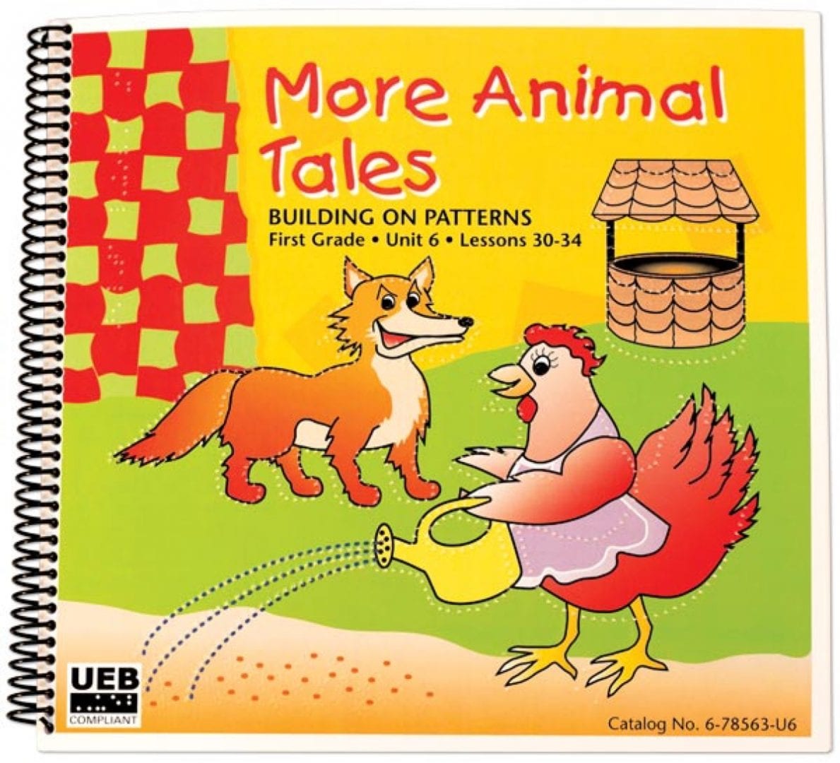 Building on Patterns: Primary Braille Literacy Program: First Grade: Unit 6 Student Textbook - UEB