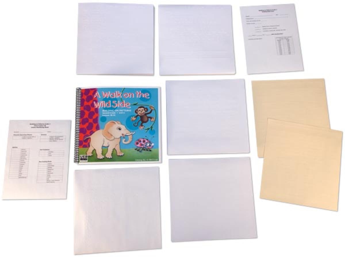 Building on Patterns: Primary Braille Literacy Program: Second Grade: Unit 6 Student Kit - UEB