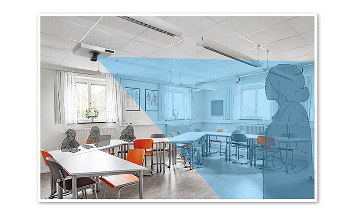 ML Air Uno - Single, Ceiling mounted camera