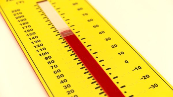 Tactile Demonstration Thermometer (UEB)