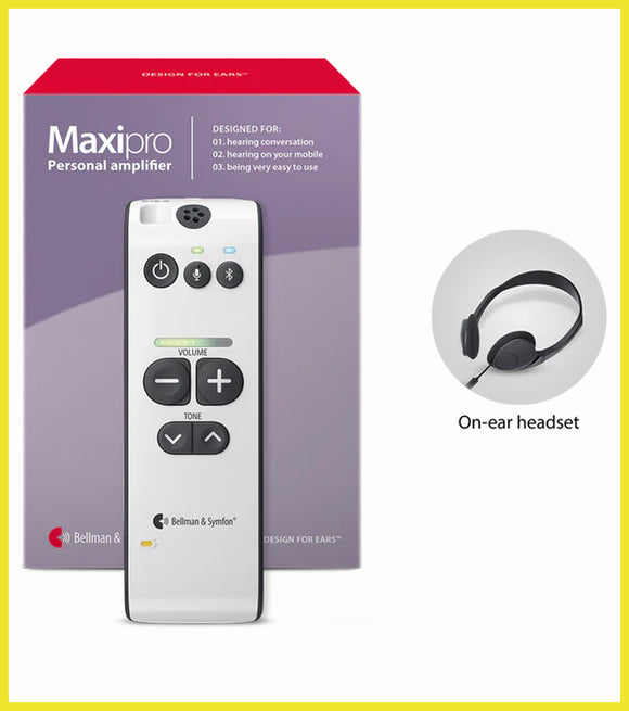 Maxi Pro Bluetooth Amplifier (incl headphones with mic)