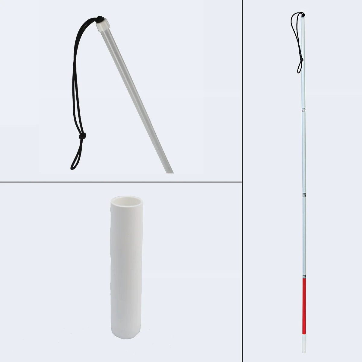 Premium Aluminum Guide Cane - No Grip (PAN) Child