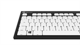 Braille keyboard 6 dot NERO PC US