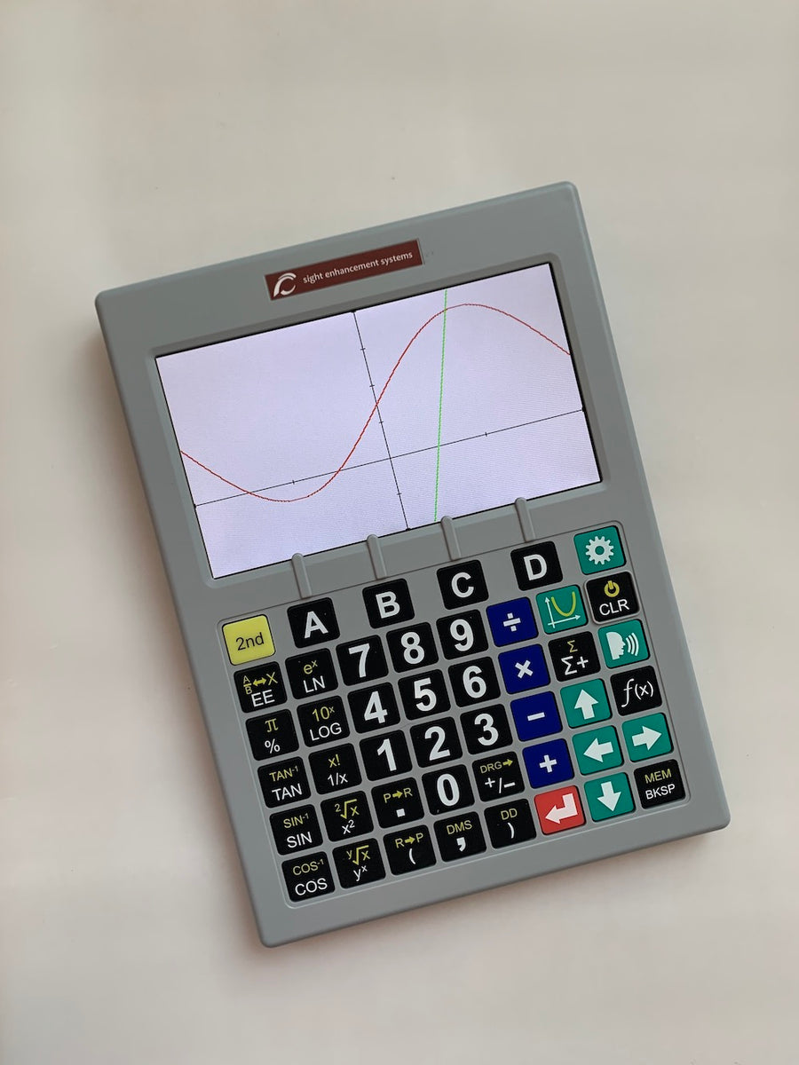 SciPlus 3500 Large Print Talking Graphing Calculator Canadian
