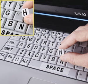 Large Print Keyboard Stickers