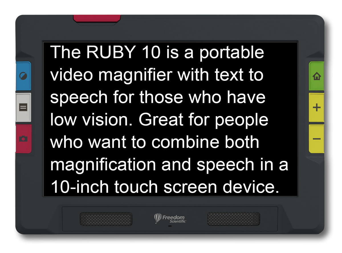 Ruby 10 HD and HD with Speech
