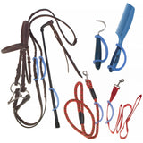 EaZyHold Blue Two Pack 5 1/4" - Universal Cuff, Silicone Adaptive Grip Aid