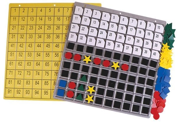 Hundred Boards and Manipulatives, UEB Edition