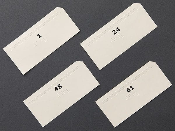 Math Drill Cards: Number/Math Signs UEB