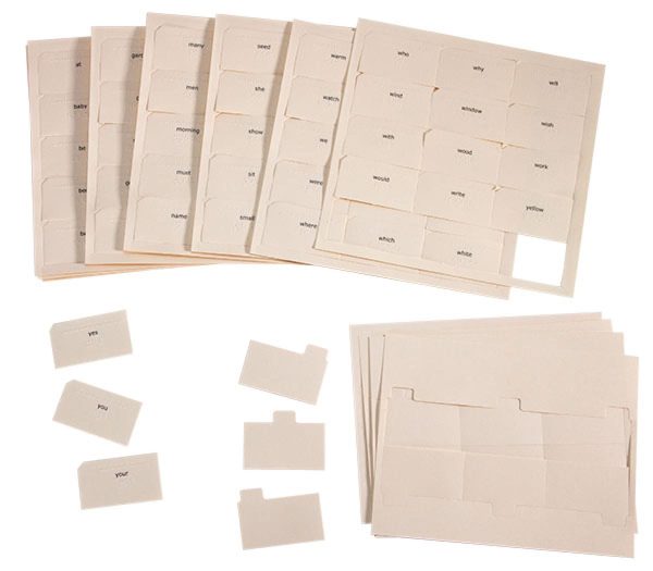 Expanded Dolch Word Cards