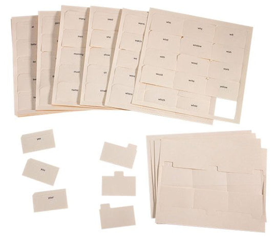 Expanded Dolch Word Cards
