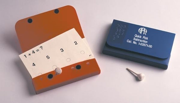 Quick Pick Math: Subtraction – Canadian Assistive Technologies Ltd.