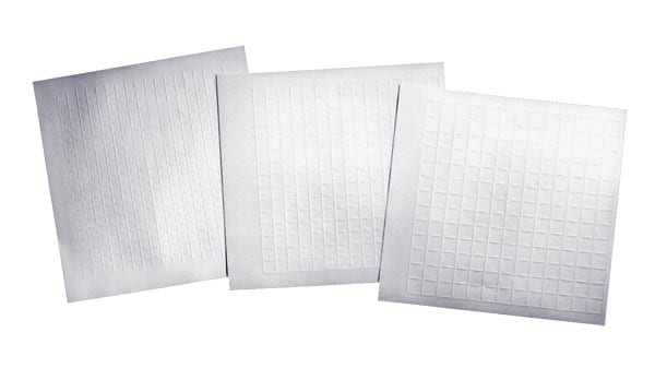 Low-Relief Embossed Graph Sheets: 0.5 Inch Squares, 20 x 20 Grid