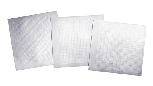 Low-Relief Embossed Graph Sheets: 0.5 Inch Squares, 20 x 20 Grid