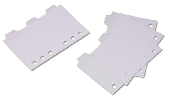 Pocket-Size Notebook, 6-Ring: Tabs