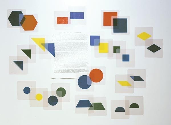 Colored Shape Cards