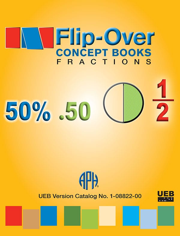 Flip-Over Concept Books - Fractions: UEB