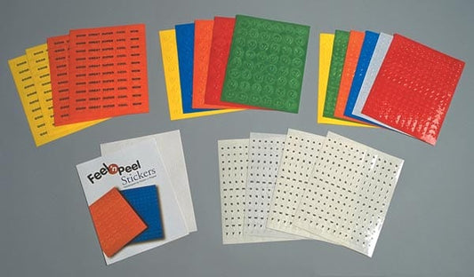 Feel 'n Peel Stickers: Point Symbols (over 1,200 stickers)