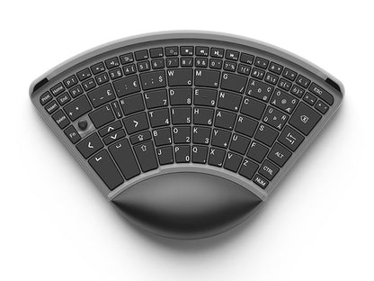 TiPy Keyboard - Wireless One Hand Keyboard with USB-C Cord