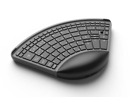 TiPy Keyboard - Wireless One Hand Keyboard with USB-C Cord