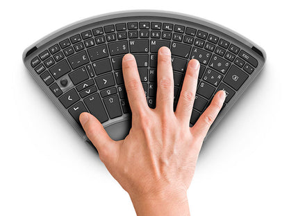 TiPy Keyboard - Wireless One Hand Keyboard with USB-C Cord