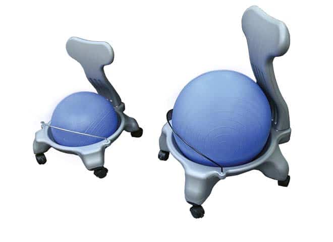SMALL BALL CHAIR/CASTERS