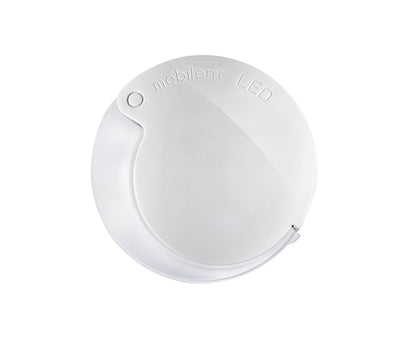 35mm Mobilent LED Folding Pocket White - 28 Diaopter 7x Magnification Bi-aspheric Lens Size