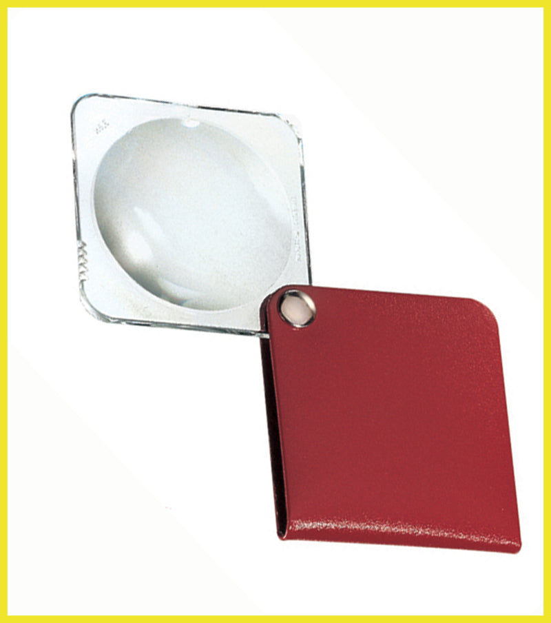 Classic Folding Square Pocket Magnifier