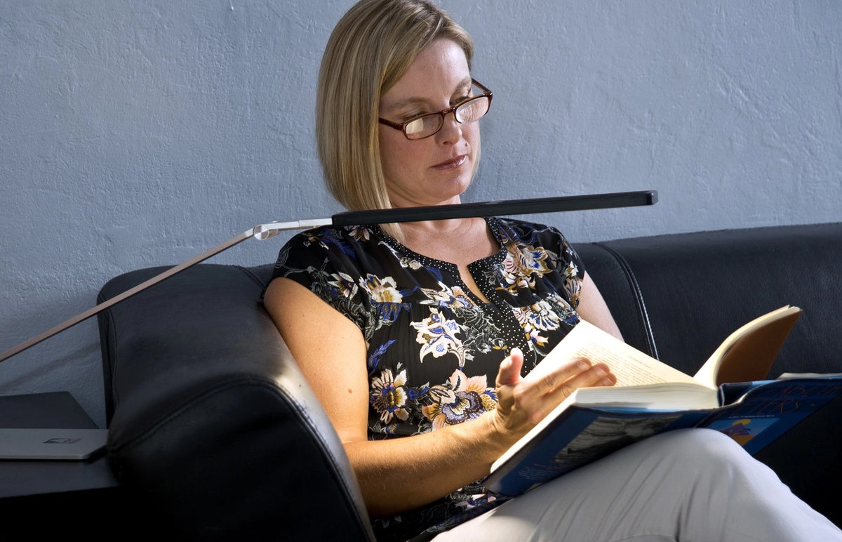 Bright Reach Desk Lamp in Black
