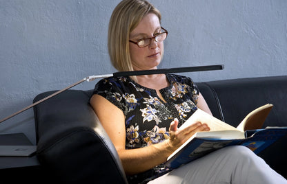 Bright Reach Desk Lamp in Black