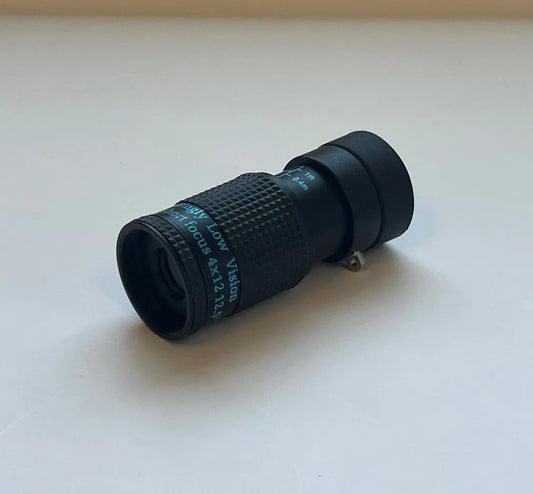 Mattingly 4X12 Close-Focus Monocular Telescope with Cord