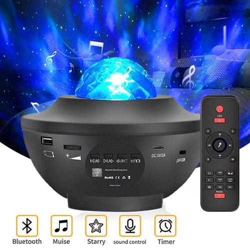 STARRY PROJECTOR W/BLUETOOTH SPEAKER