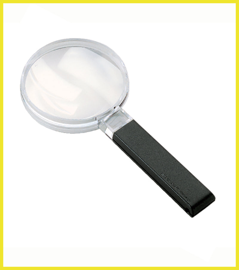 Large Field Biconvex Hand-held Magnifier