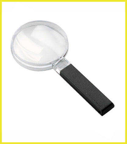 Large Field Biconvex Hand-held Magnifier