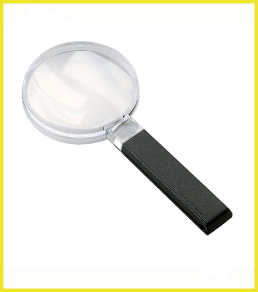 Large Field Biconvex Hand-held Magnifier