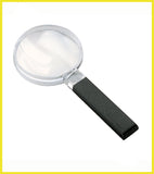 Large Field Biconvex Hand-held Magnifier