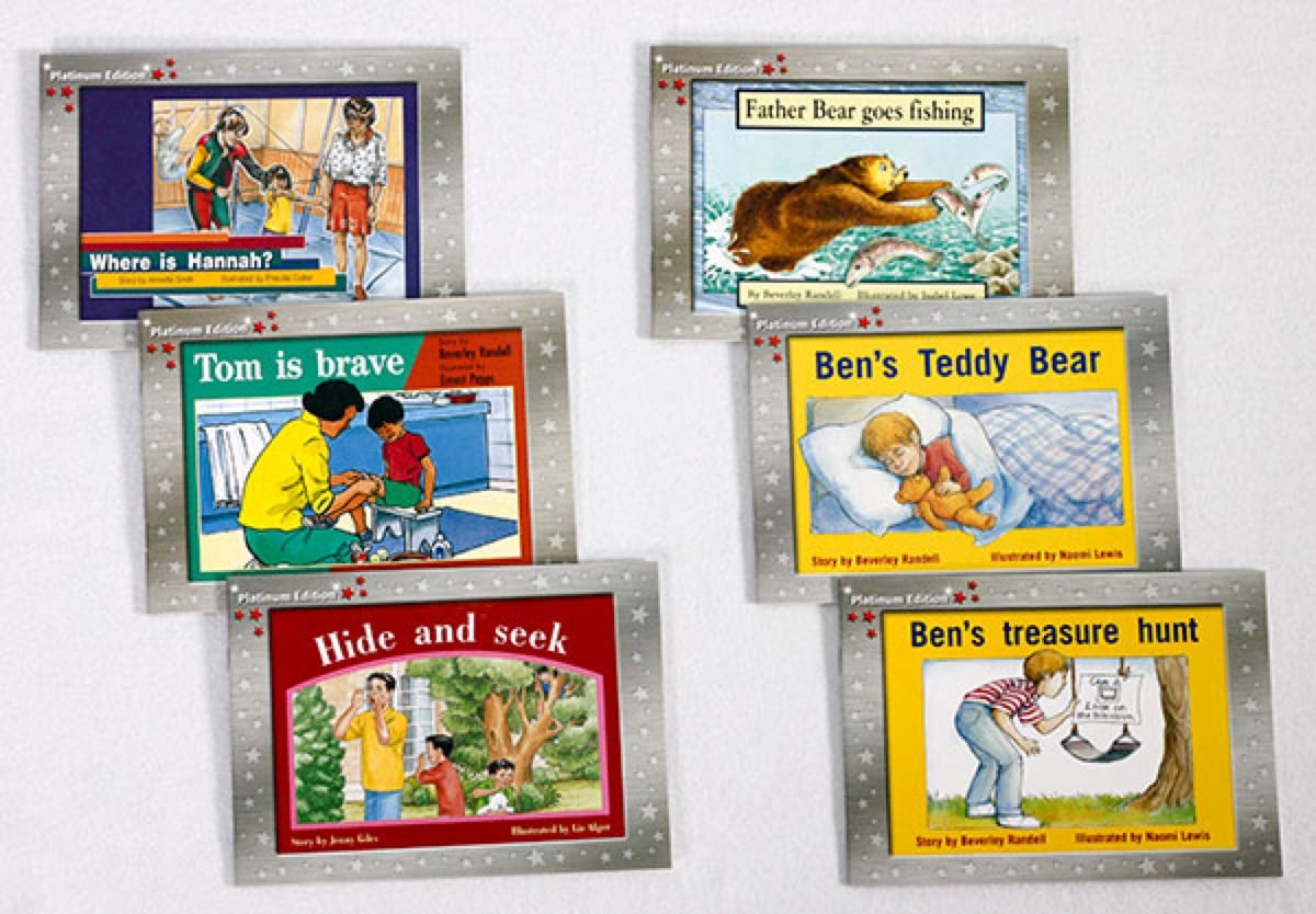 Early Braille Trade Books: Rigby PM Platinum Edition Kit 3, UEB Contracted