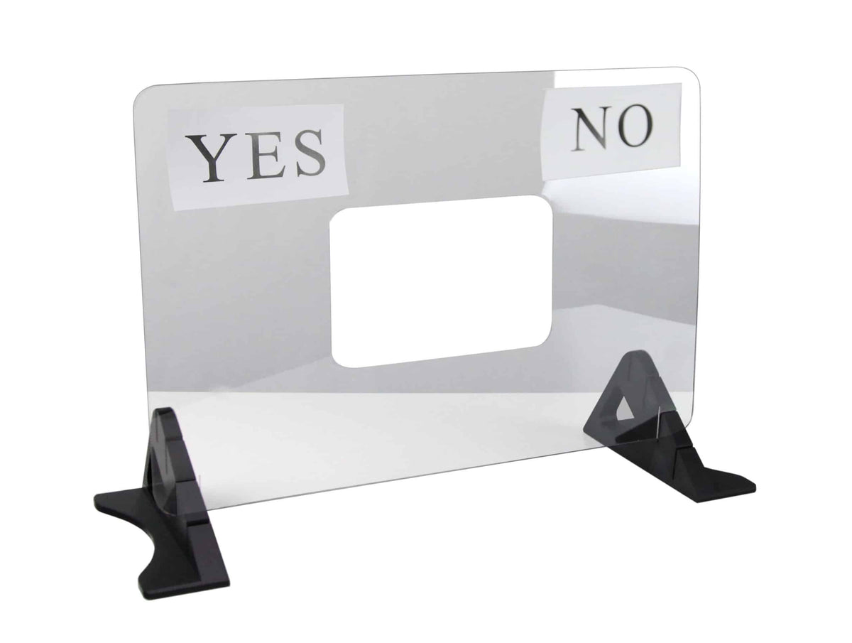 Eye Talk board only clear shatter resistant plastic