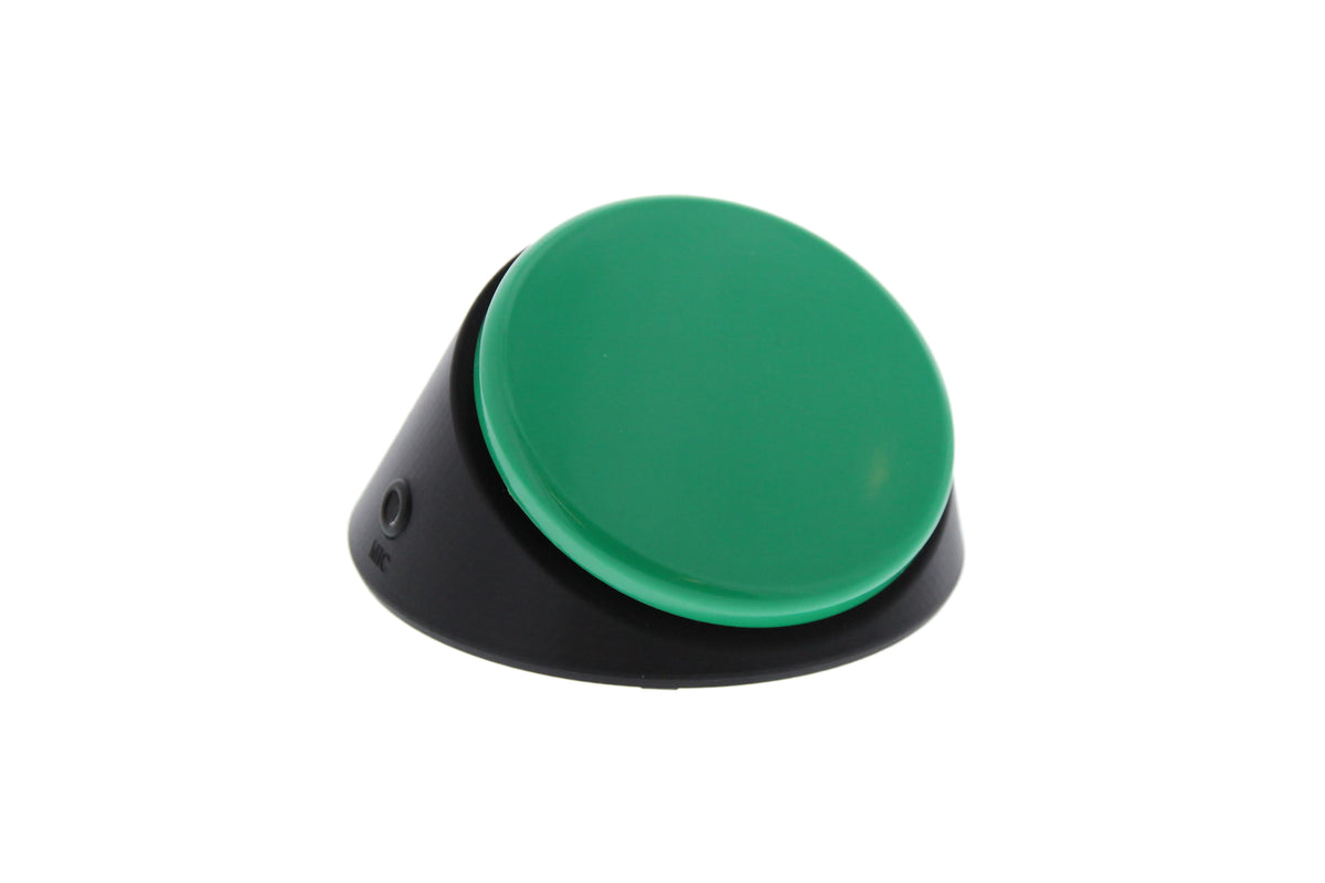 Big Talk Green single message communicator large plate switch
