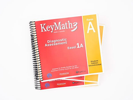 KeyMath-3 Braille Student Kit, Uncontracted Edition