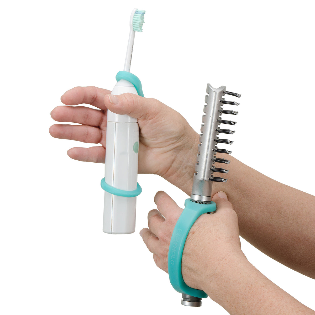 EaZyHold Youth to Adult 5 Pack - Universal Cuff, Silicone Adaptive Grip Aid