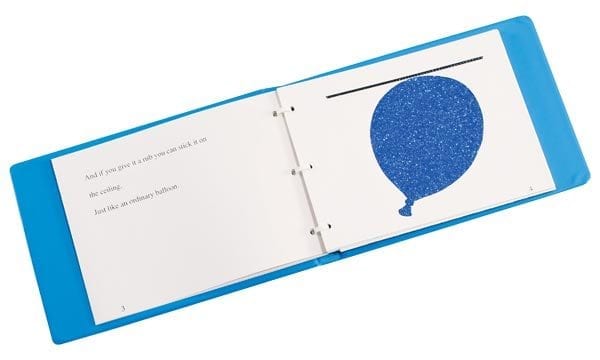 On the Way to Literacy, Blue Balloon