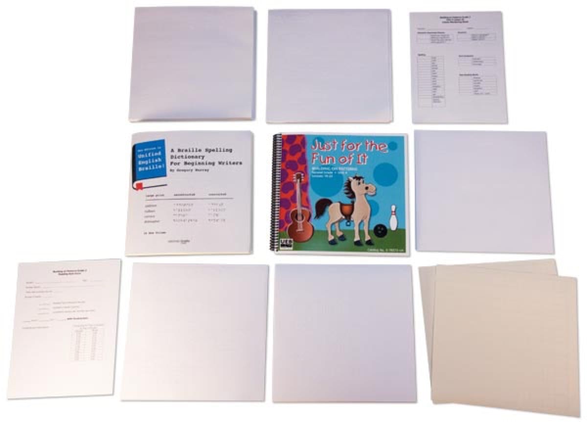 Building on Patterns: Primary Braille Literacy Program: Second Grade: Unit 4 Student Kit - UEB