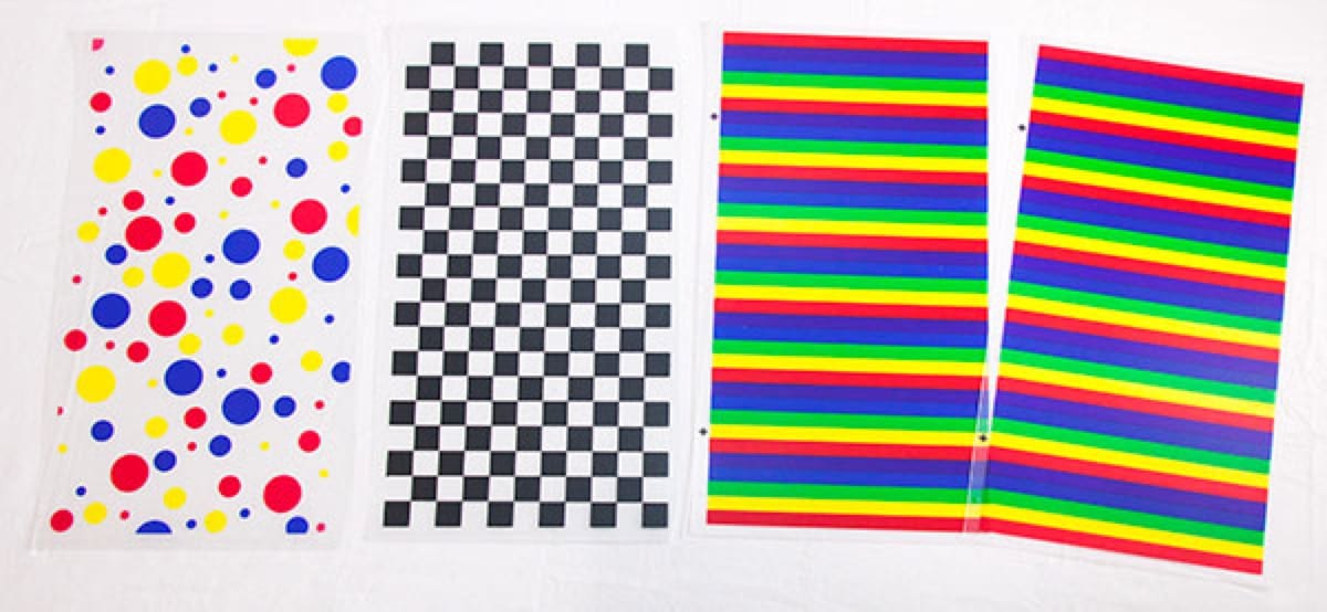 Light Box, Level 1, Pattern Set: Stripes, Checks, Dots