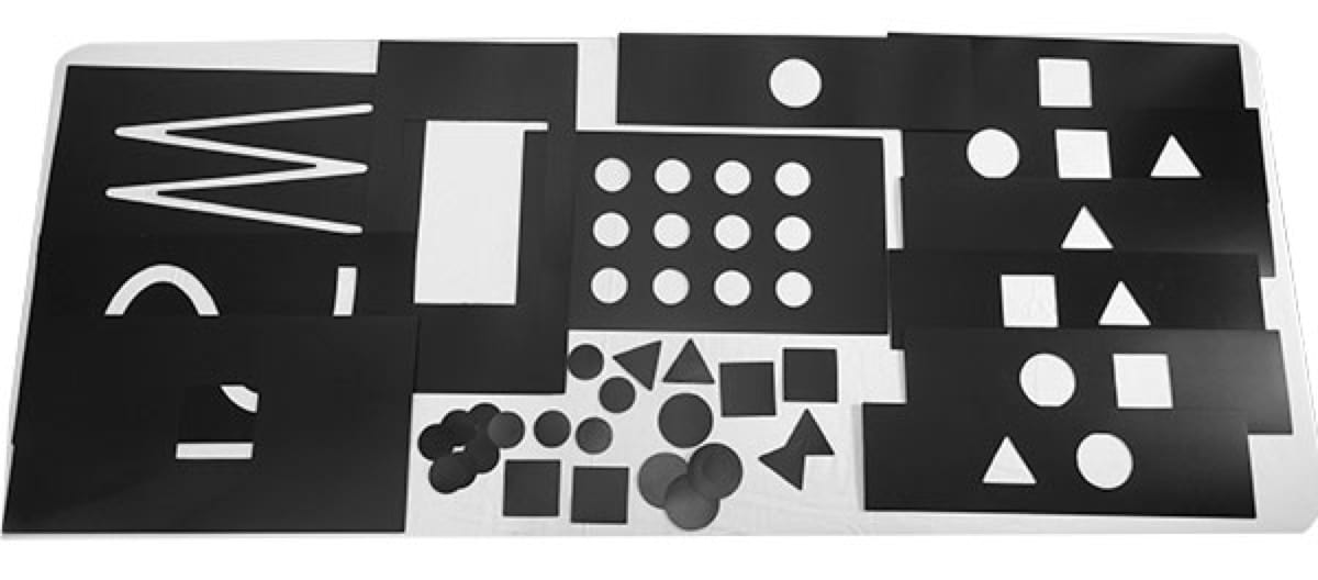 Light Box: Level 1: Background Set with Opaque Shapes