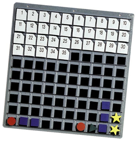 Hundred Boards and Manipulatives: Grid Board